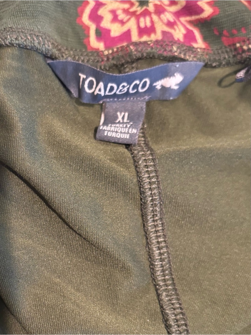 Toad&Co Olive Green 'Birdie' Skort Size XL - Picture 3 of 9